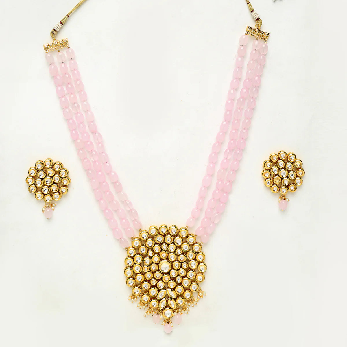 Kundan Neckpiece With Earrings