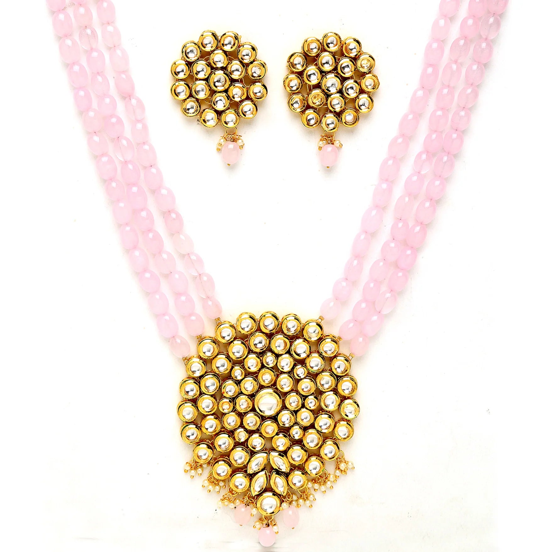 Kundan Neckpiece With Earrings