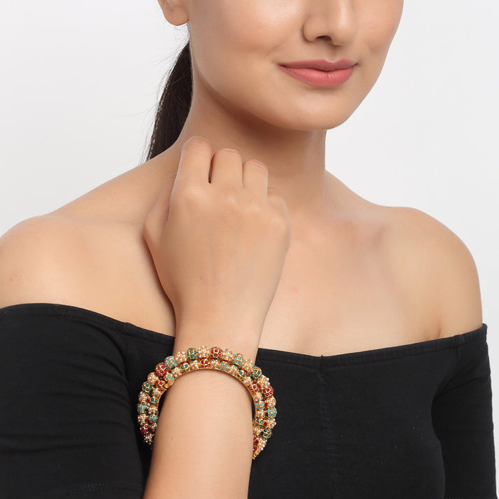 Multi Embellished Bangle