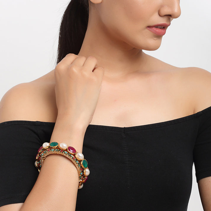 Multi Embellished Bangle