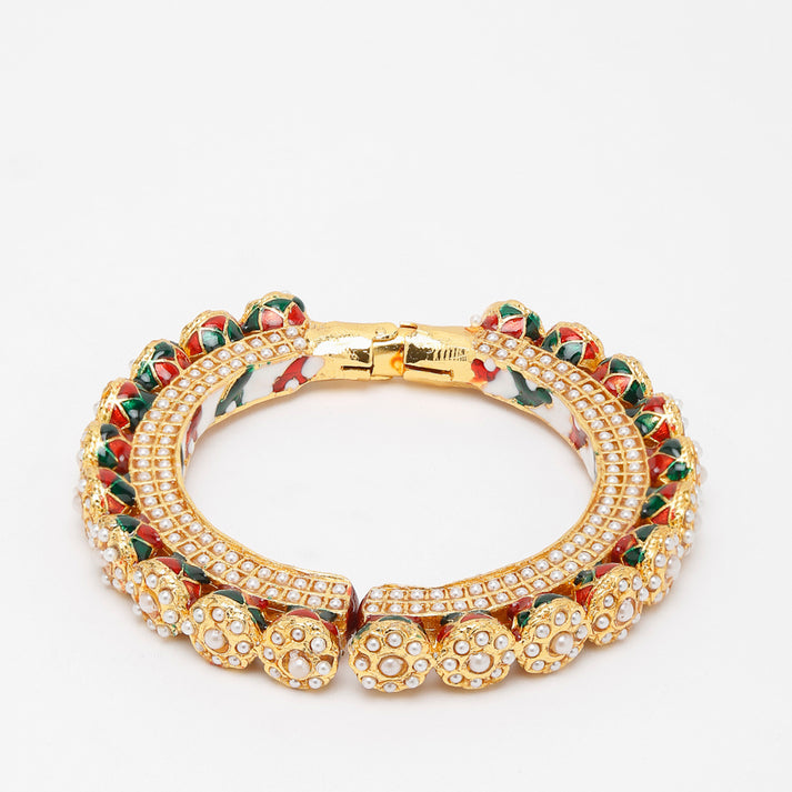 Pearl Embellished Bangle