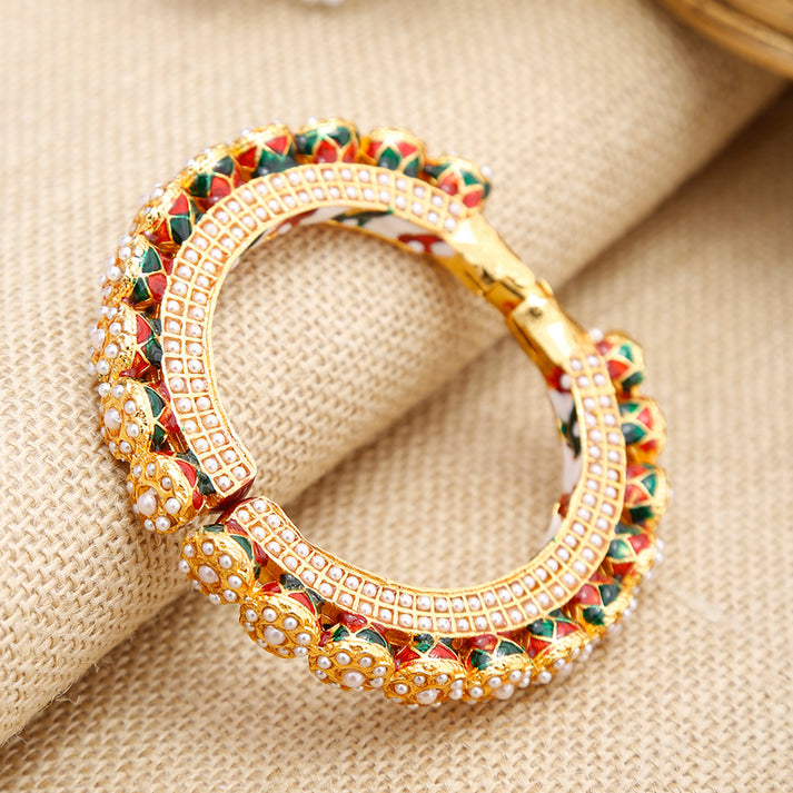 Pearl Embellished Bangle