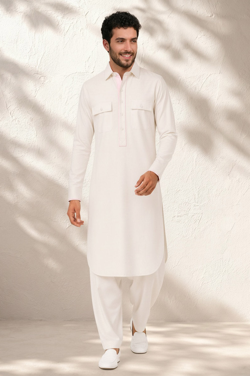 Classic Pathani Kurta Set - Adhiraj