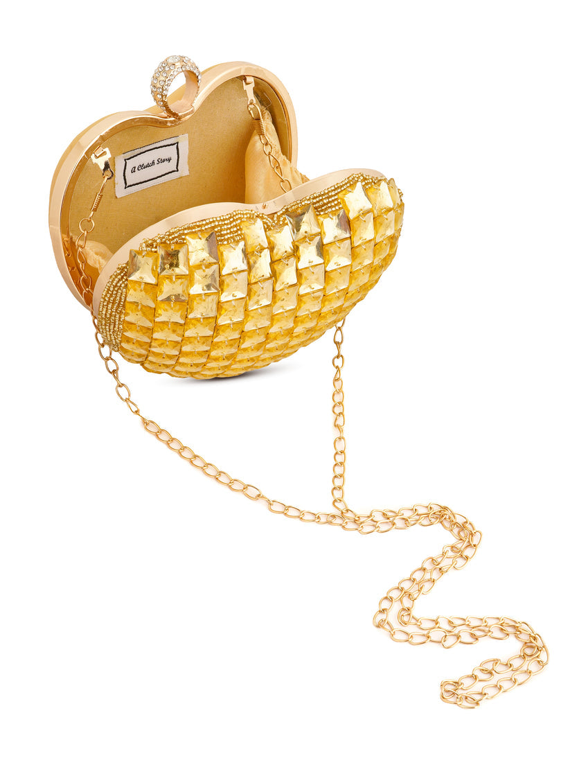 CY A Clutch Story Cupid Citrine Clutch Front 5