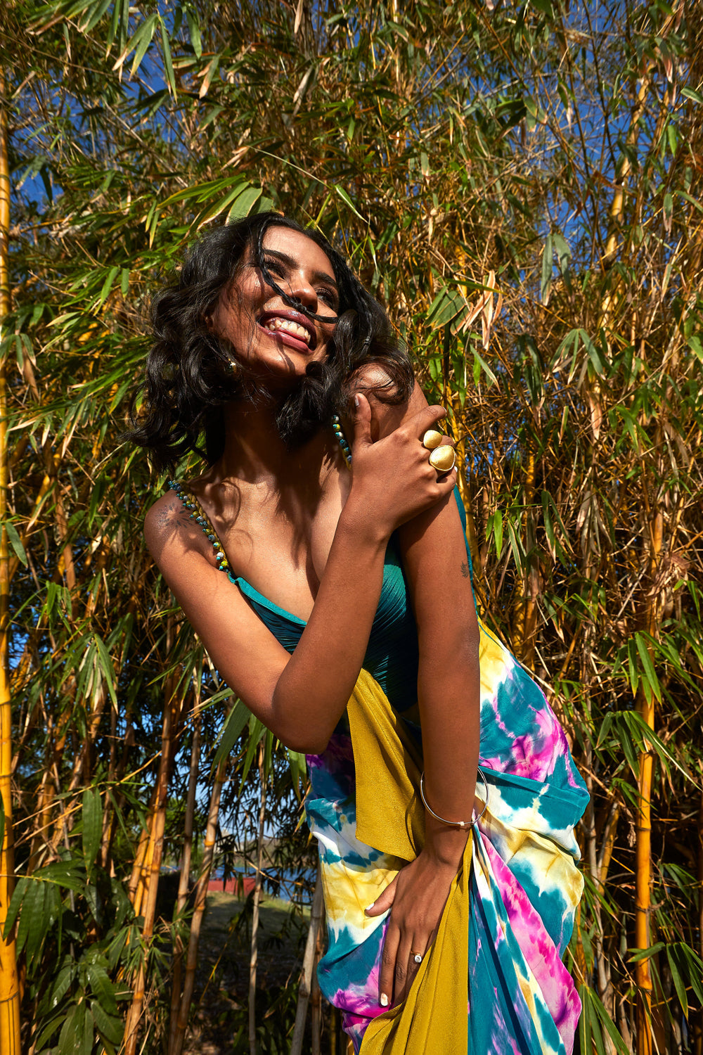 Green Backless Dress