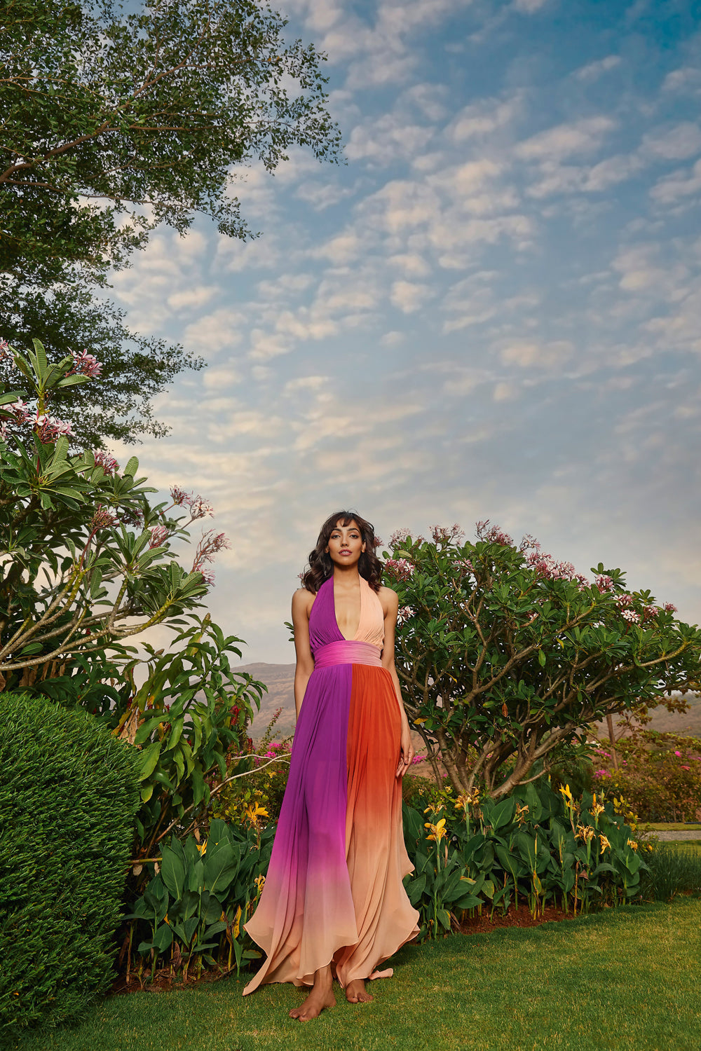 Ombre Maxi Dress