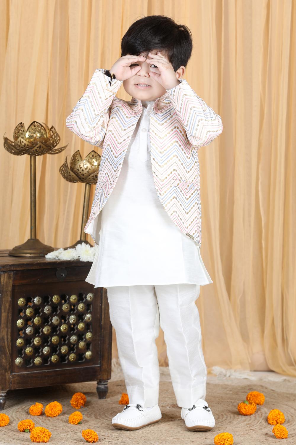 Kurta,Pajama With Open Coat