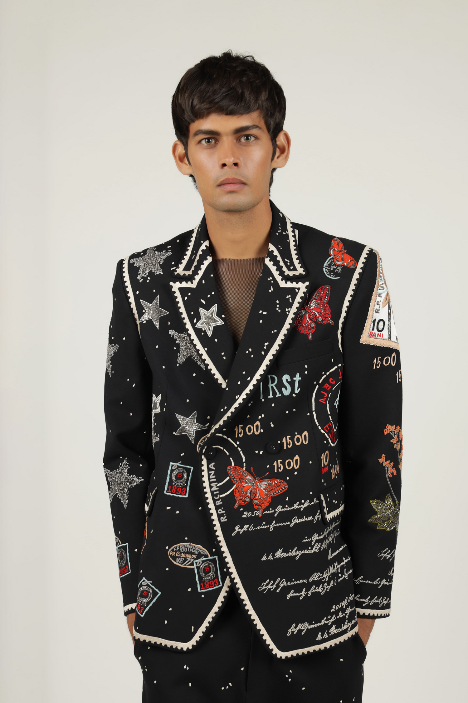 Postcard Double Breast Blazer
