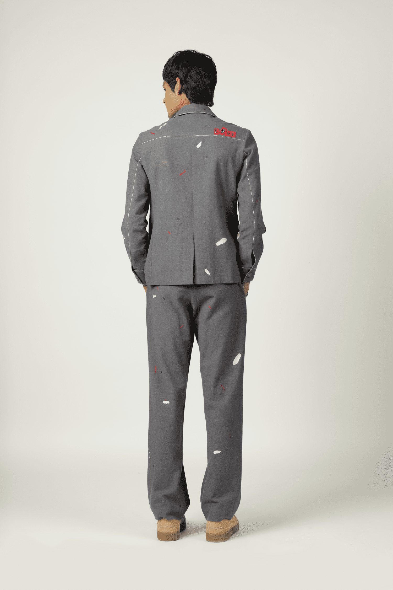 Holiday Shacket With Straight Pants