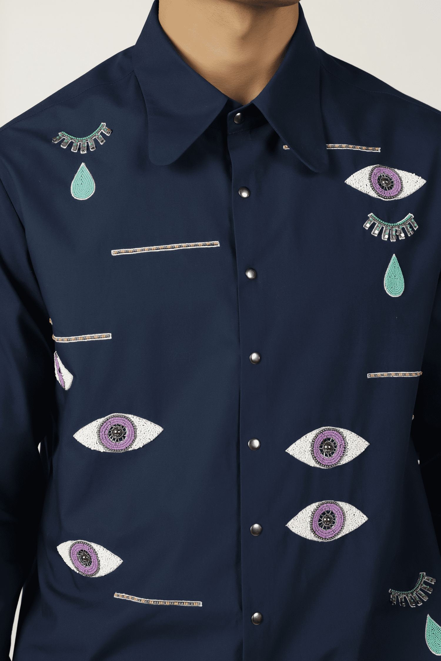 Facial Expressions Shirt With Shorts