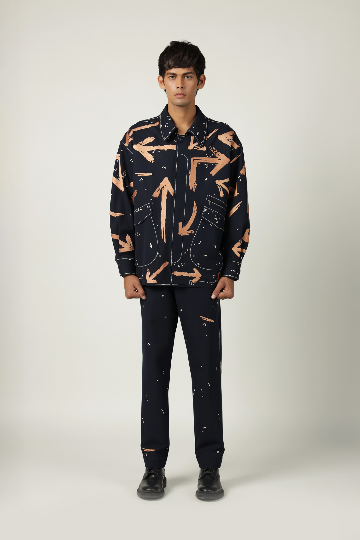 Arrow Oversized Jacket