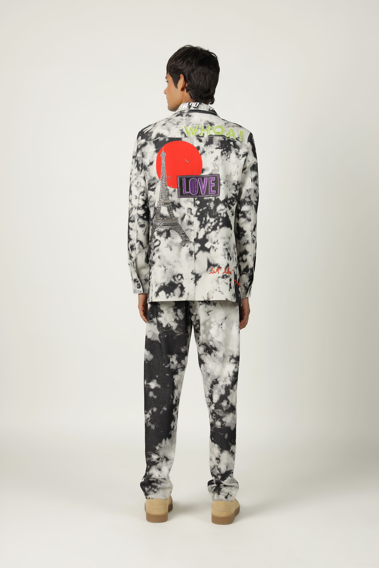 Good Times Roll' Jacket With Straight Pants