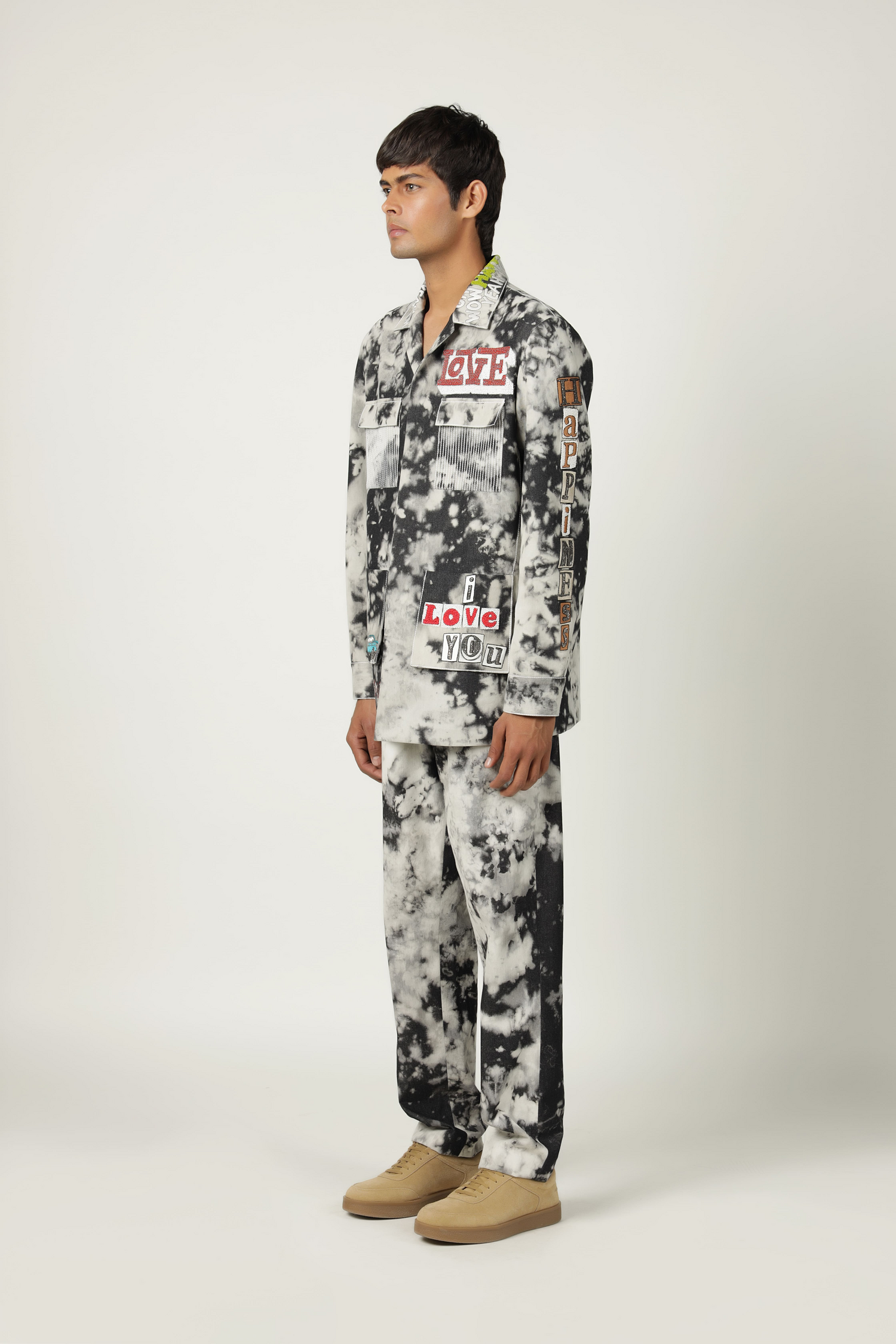 Good Times Roll' Jacket With Straight Pants