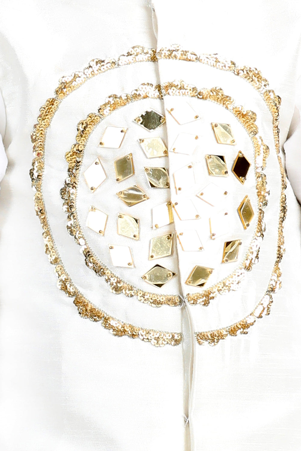 Acrylic Work On Sherwani