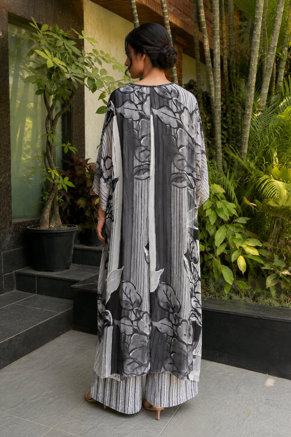 Bamboo Crepe Kaftan