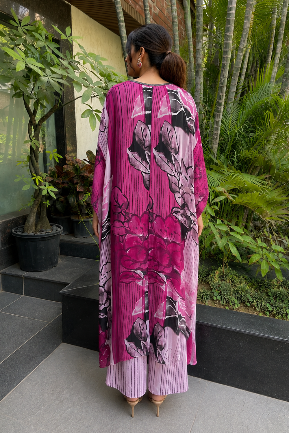 Bamboo Crepe Kaftan