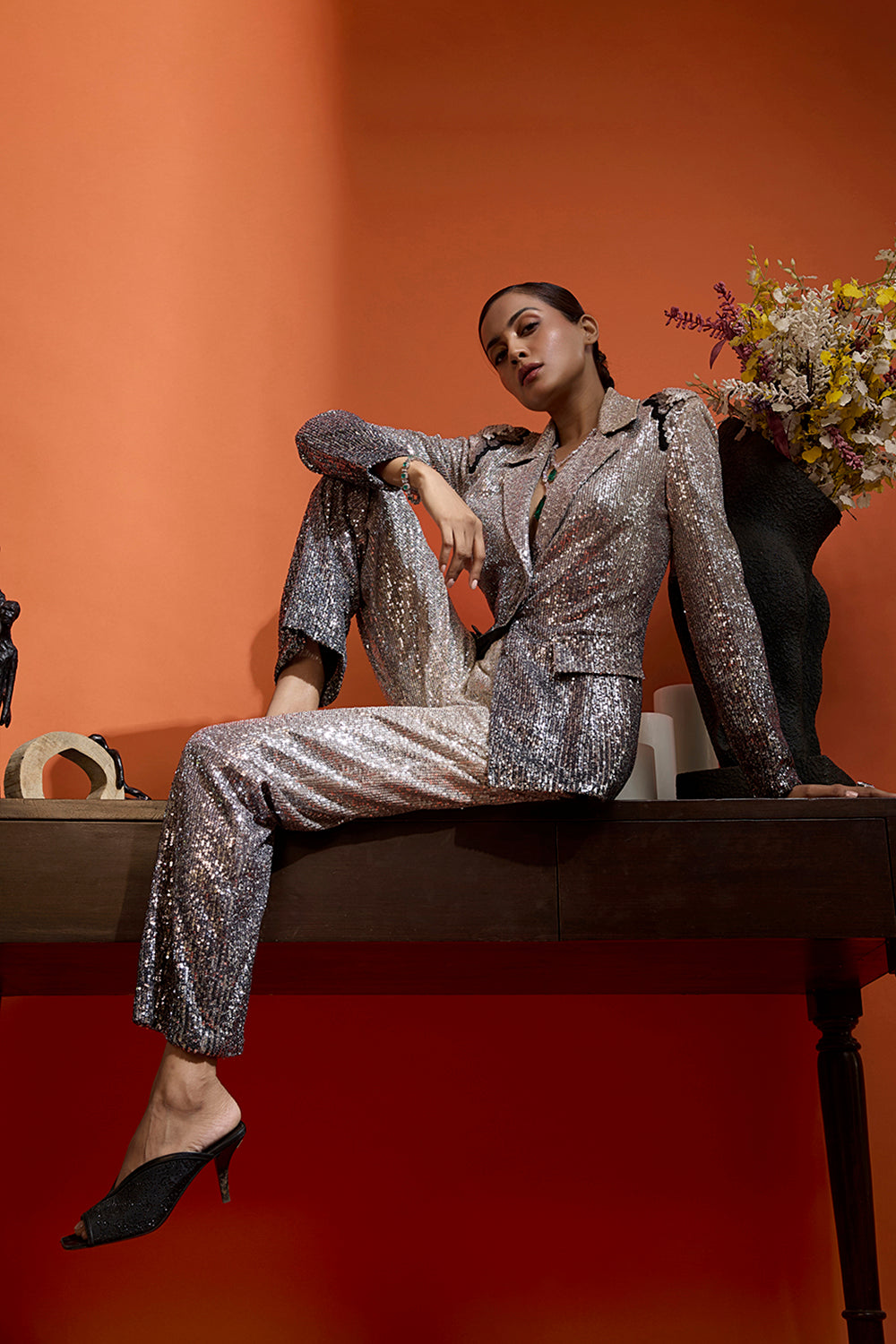 Ombré Blazer Co-Ord Set