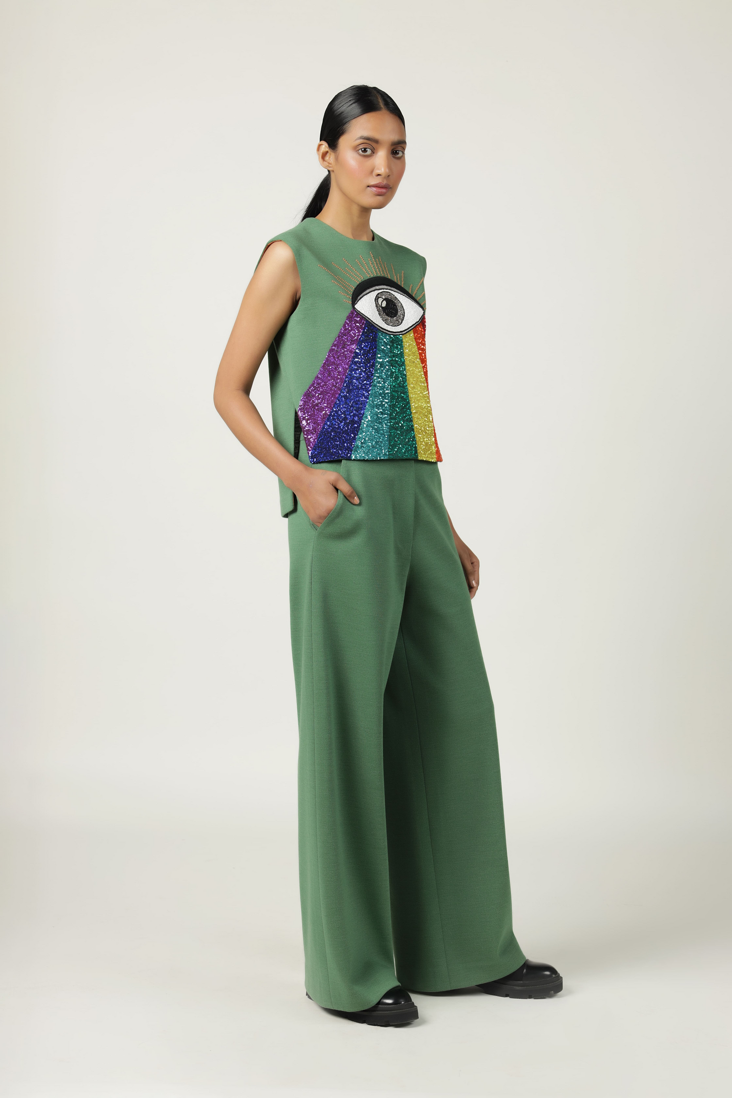 Eye Rainbow Top