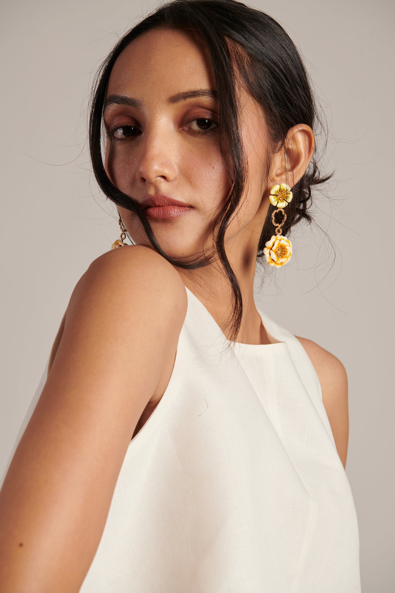 Naina Co-Ord Set  (Pearl)