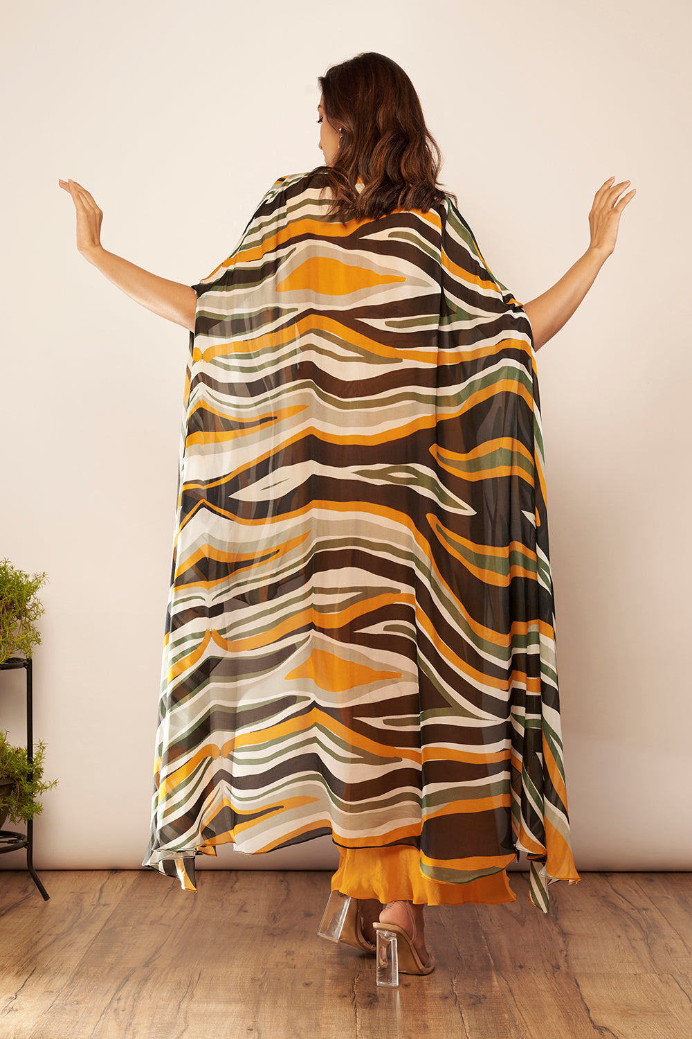 Abstract Printed Throw