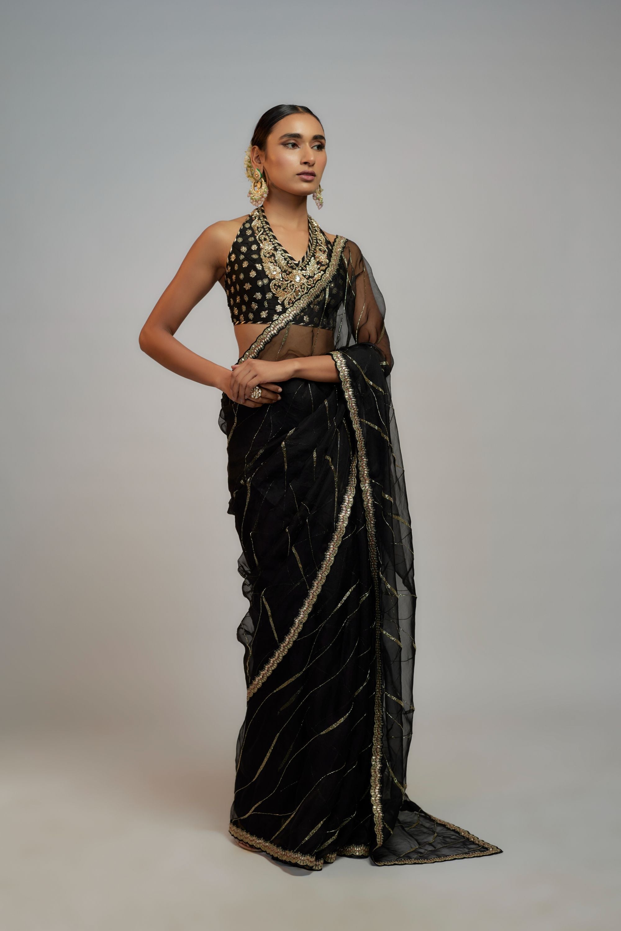 Golconda Rida Saree Set