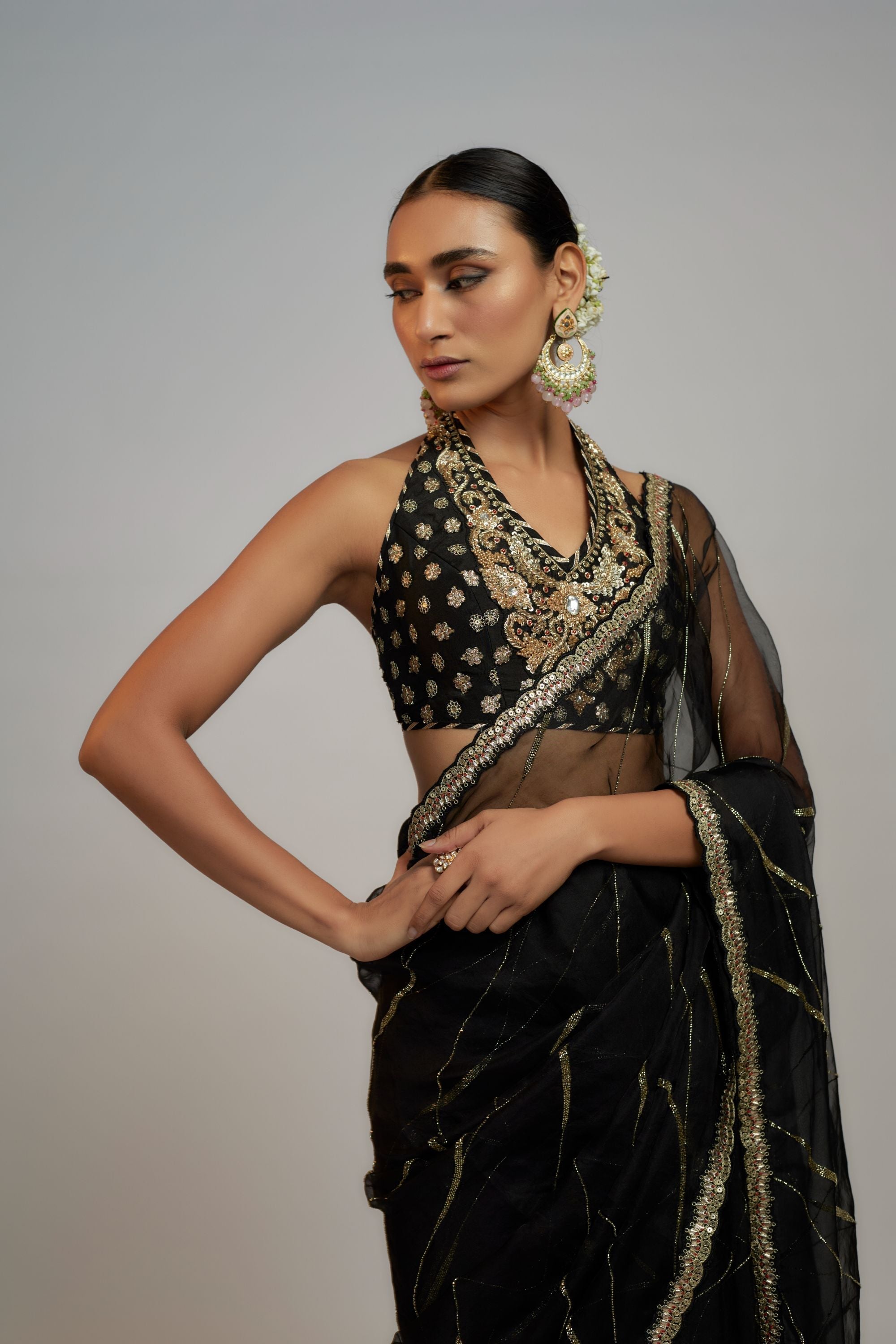 Golconda Rida Saree Set