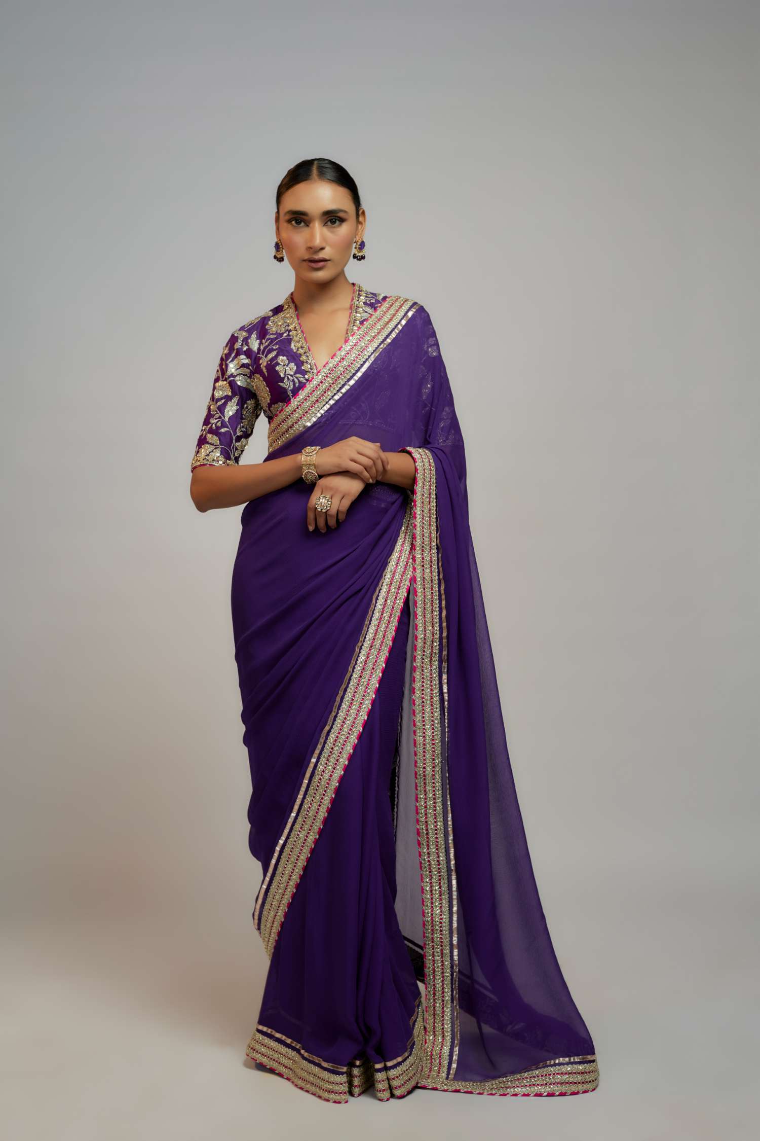 Anita Golconda Myra Saree Set