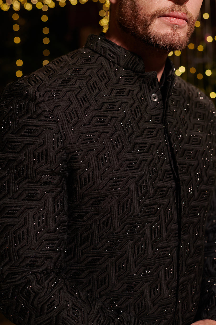 CY Jigar & Nikita Jason Jacket Set-Closeup-2