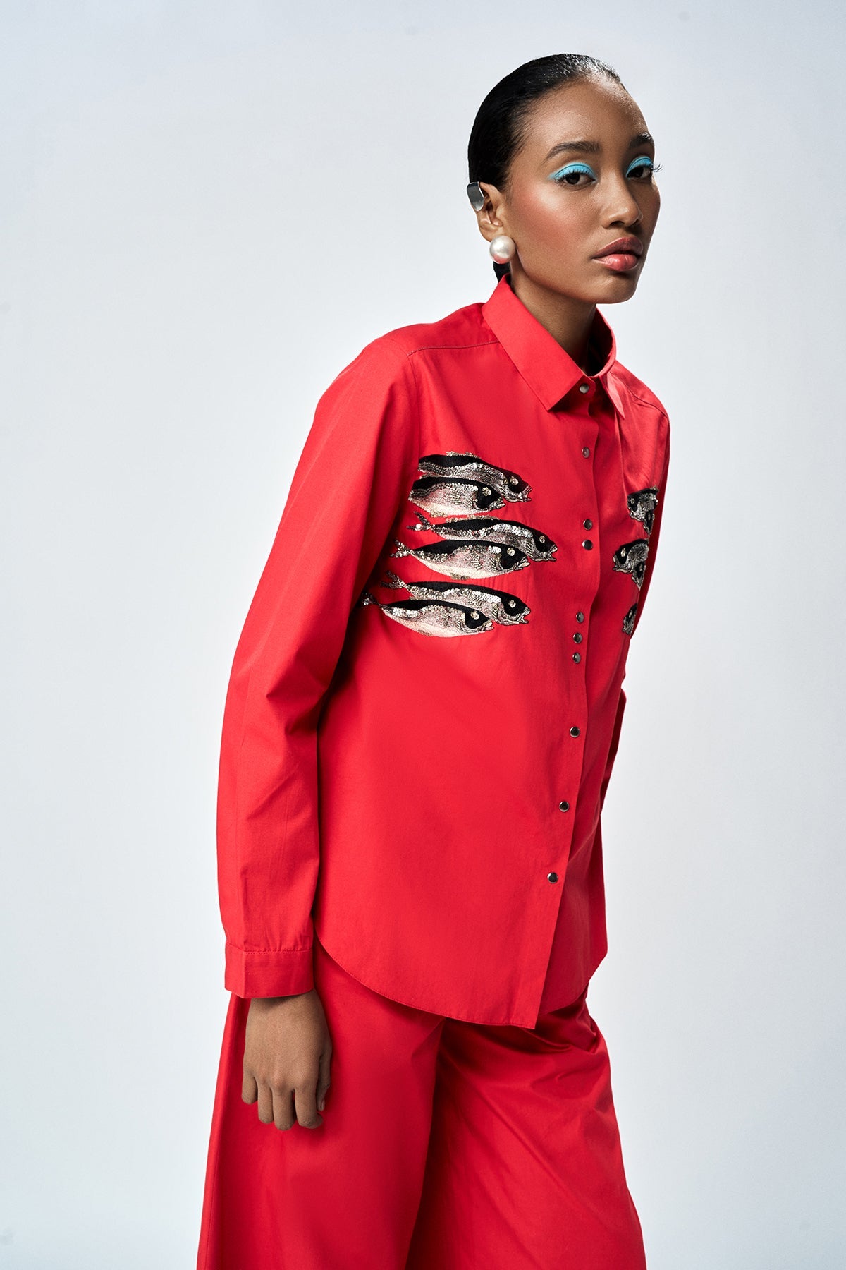 FISH HIGH LOW SHIRT