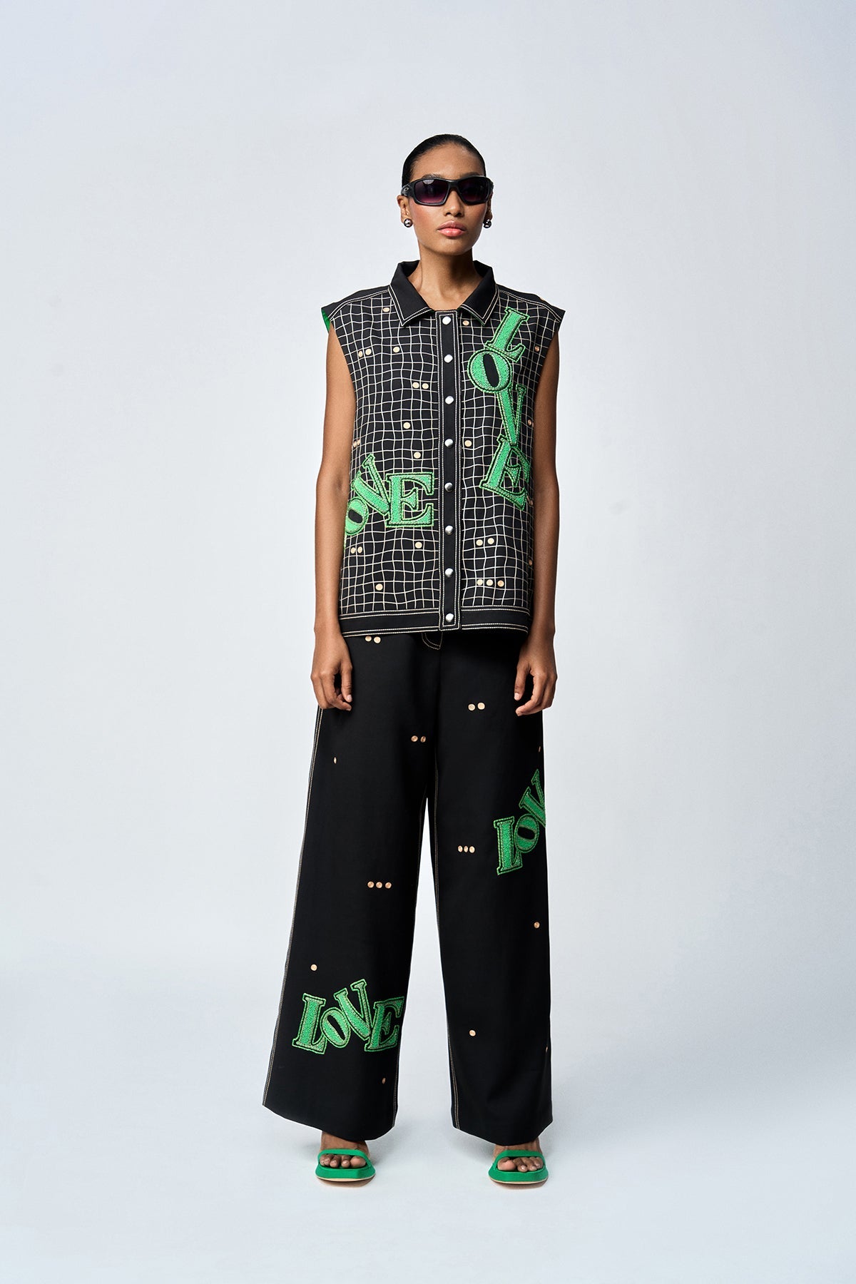 LOVE CHECKS VEST