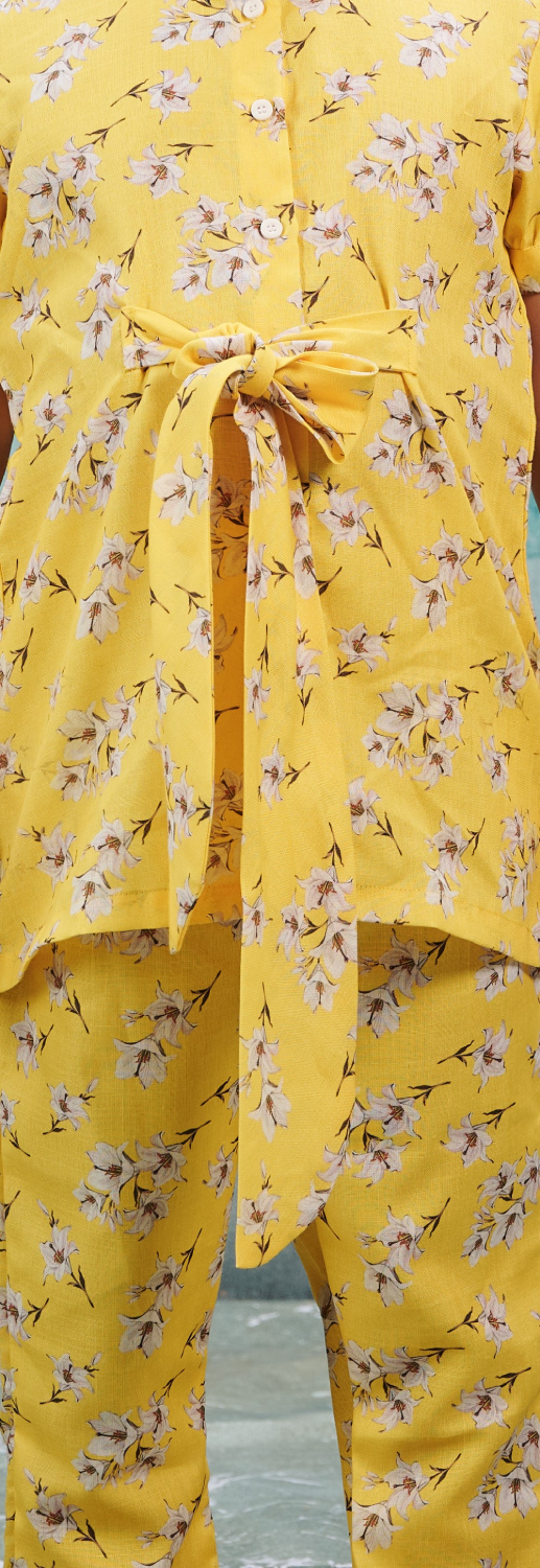 YELLOW DAFFODIL CORD SET