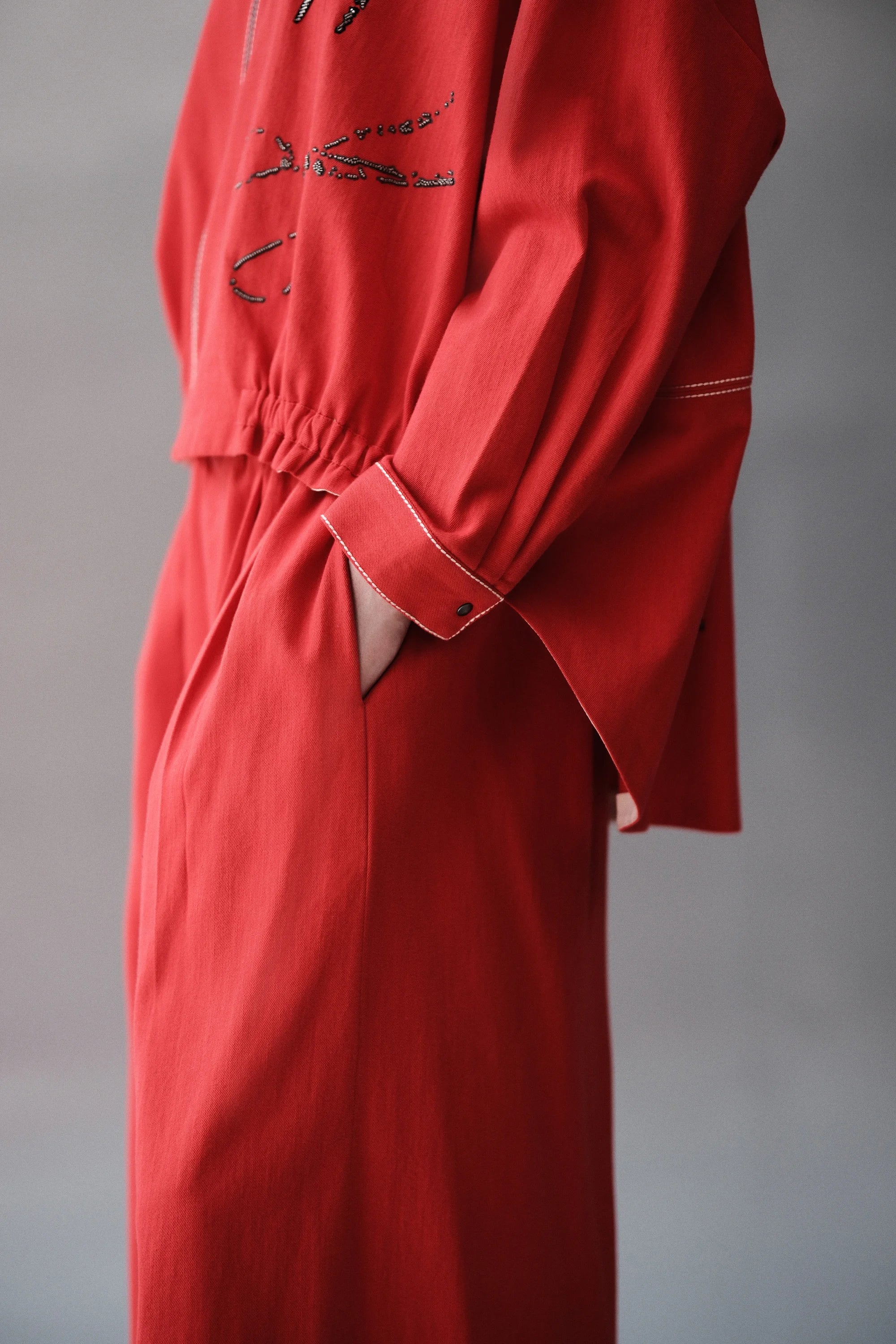 SCISSORS OVERSIZED SHACKET
