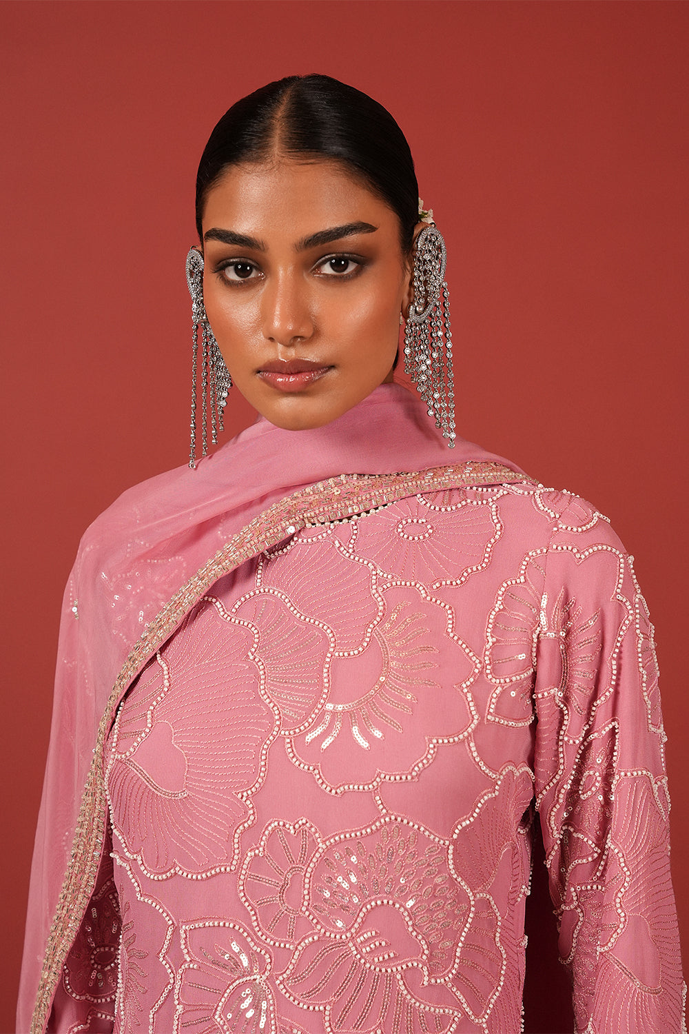 Flawless Sharara Set in Pink