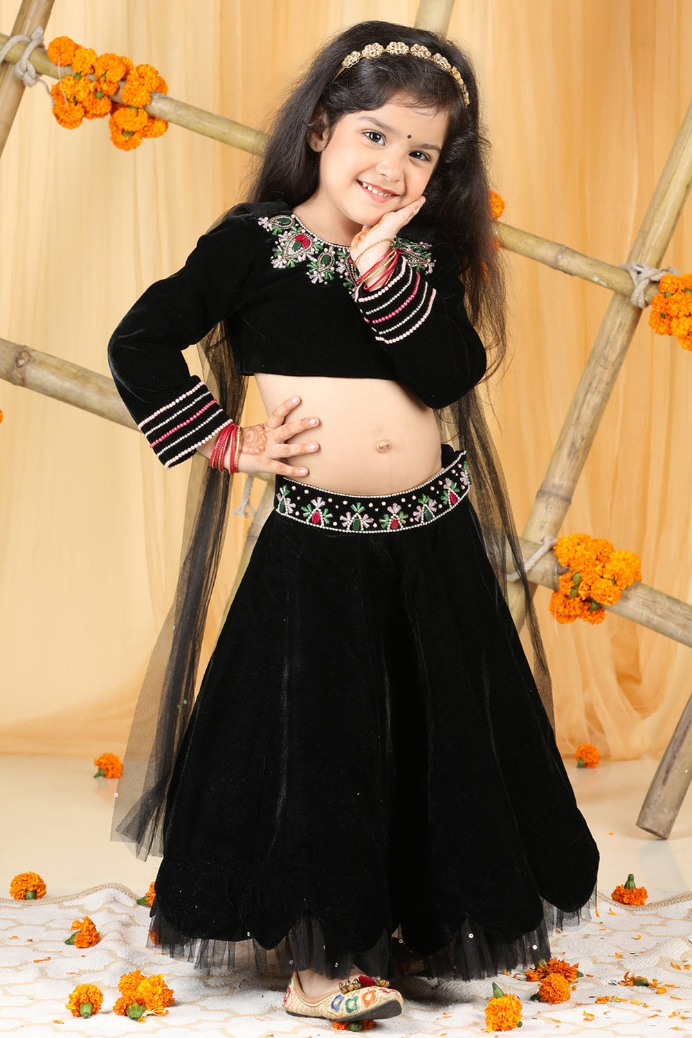 Stone Work Hand Embroidery