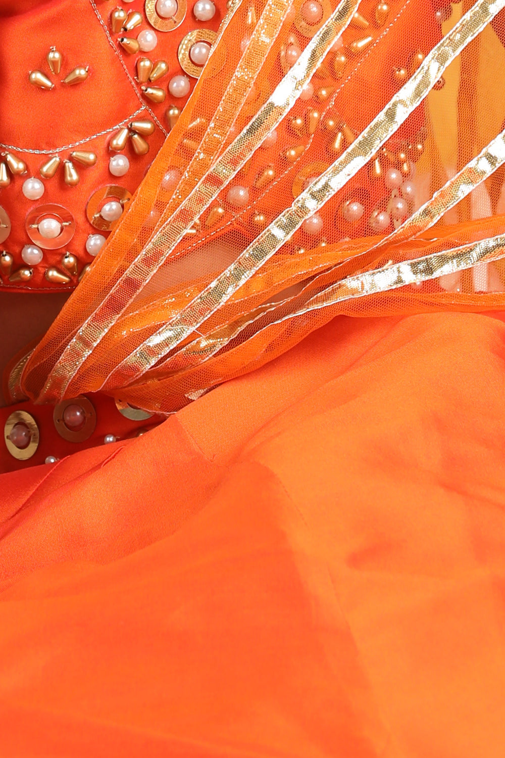 Hand Emboidery Blouse With Attach Duppatta