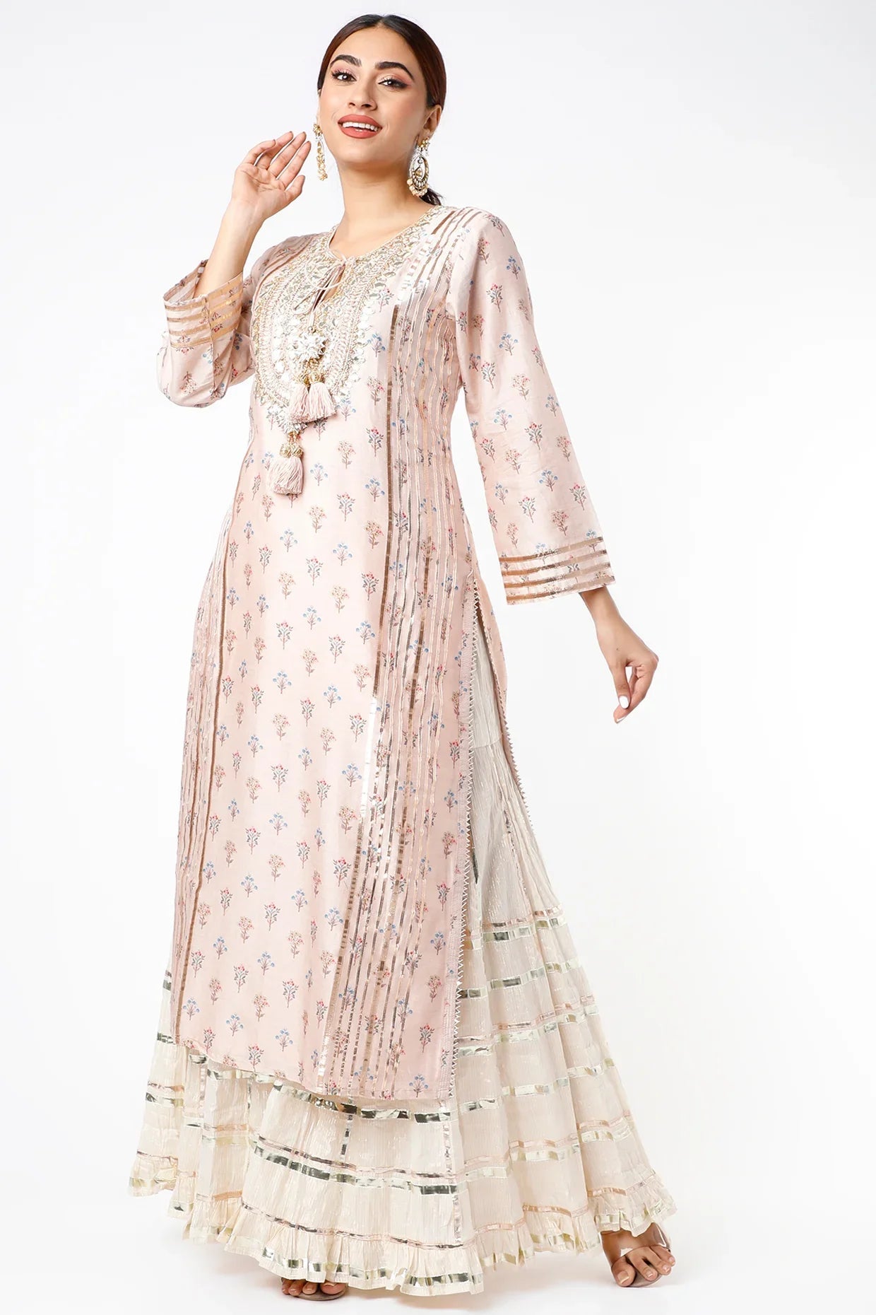 Mogra Pink Tunic