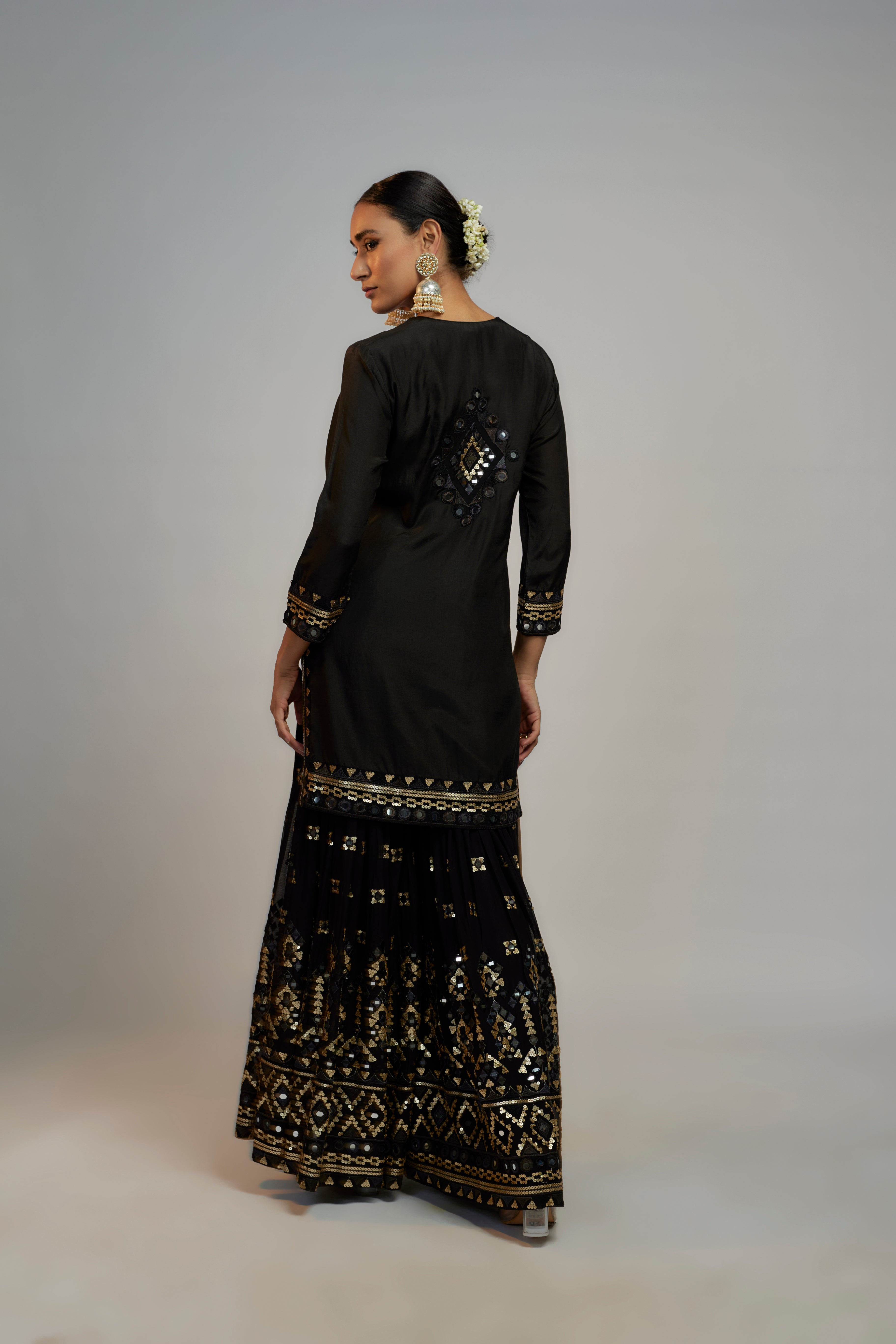 Friya Short Sharara Set