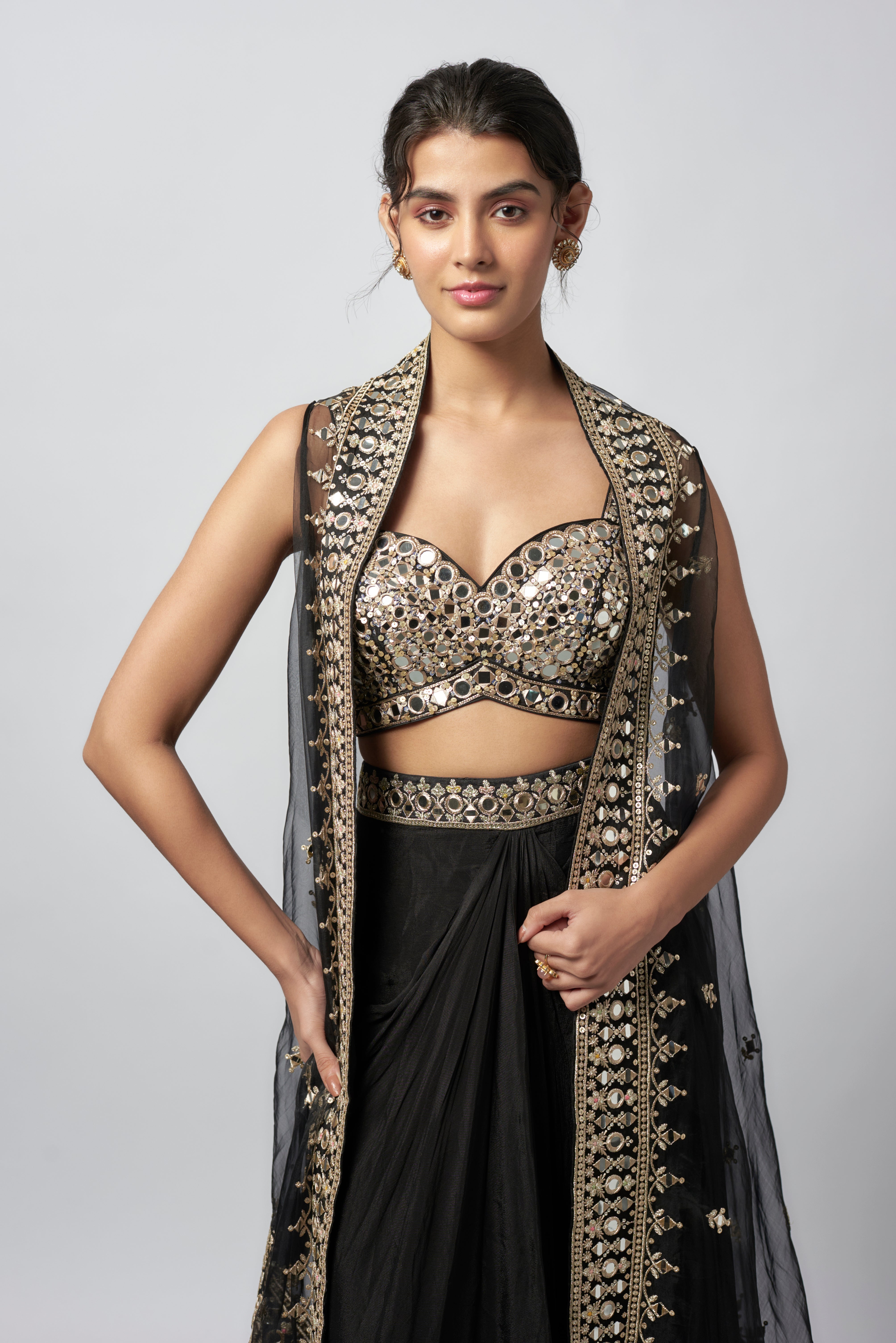 CY Gopi Vaid Namra Skirt Set Closeup 1