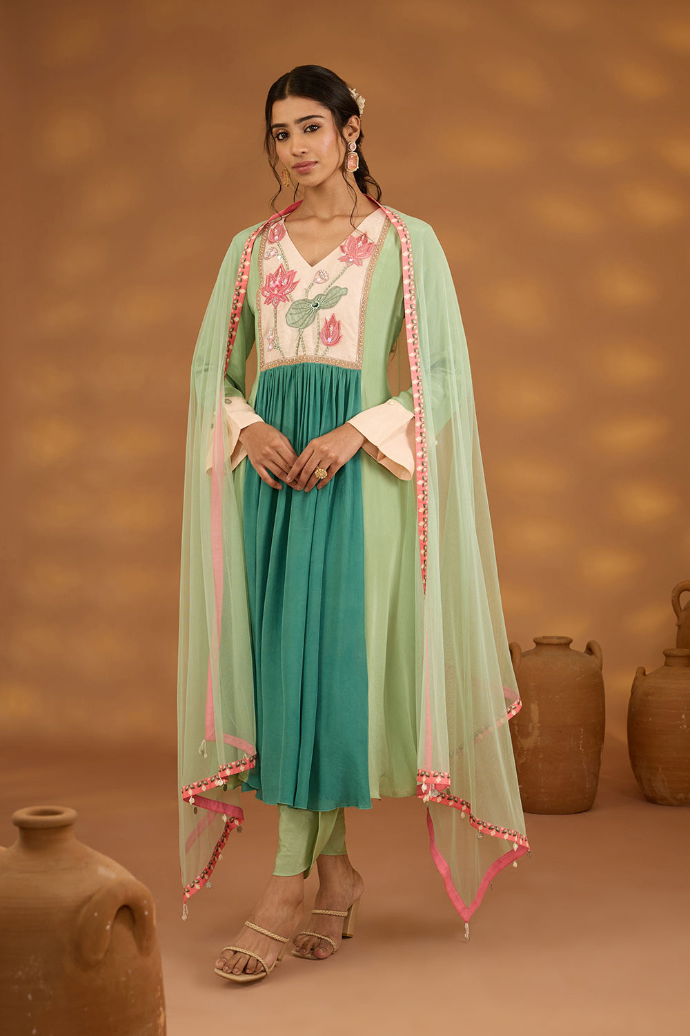 Kamal Bagh Suit Set