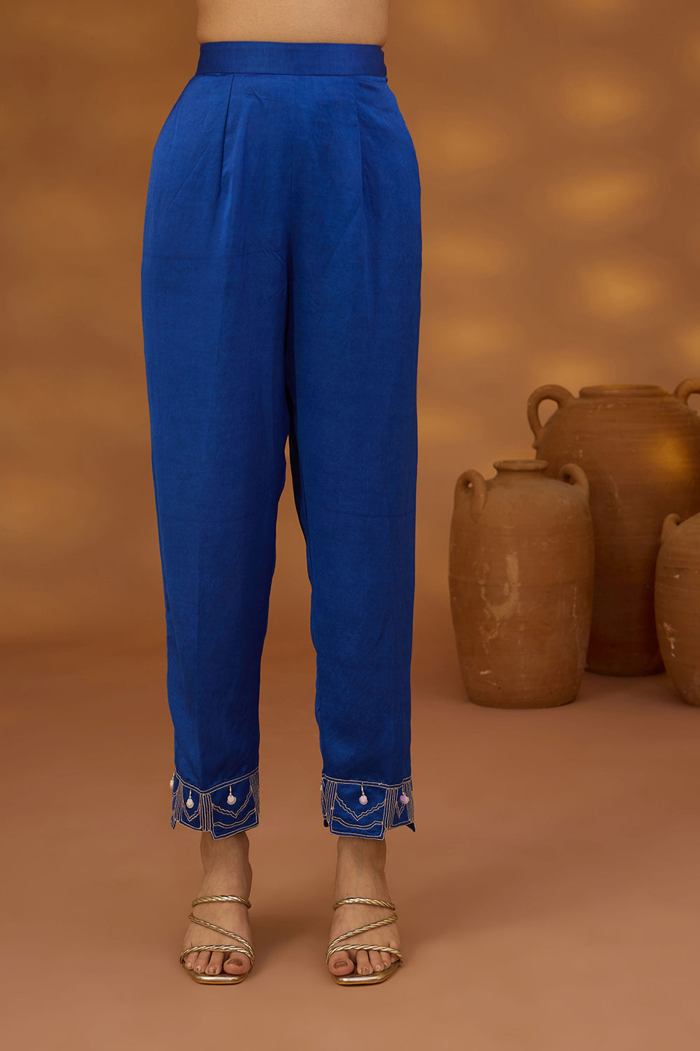 Mann Mandir drape Kurta Set