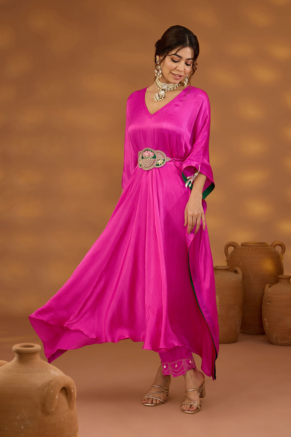 Mrinalini drape Kurta Set