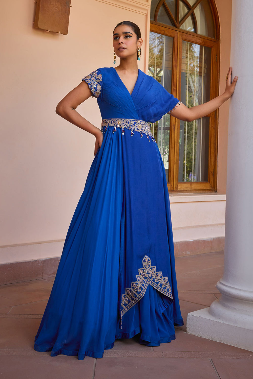 Mahika anarkali gown