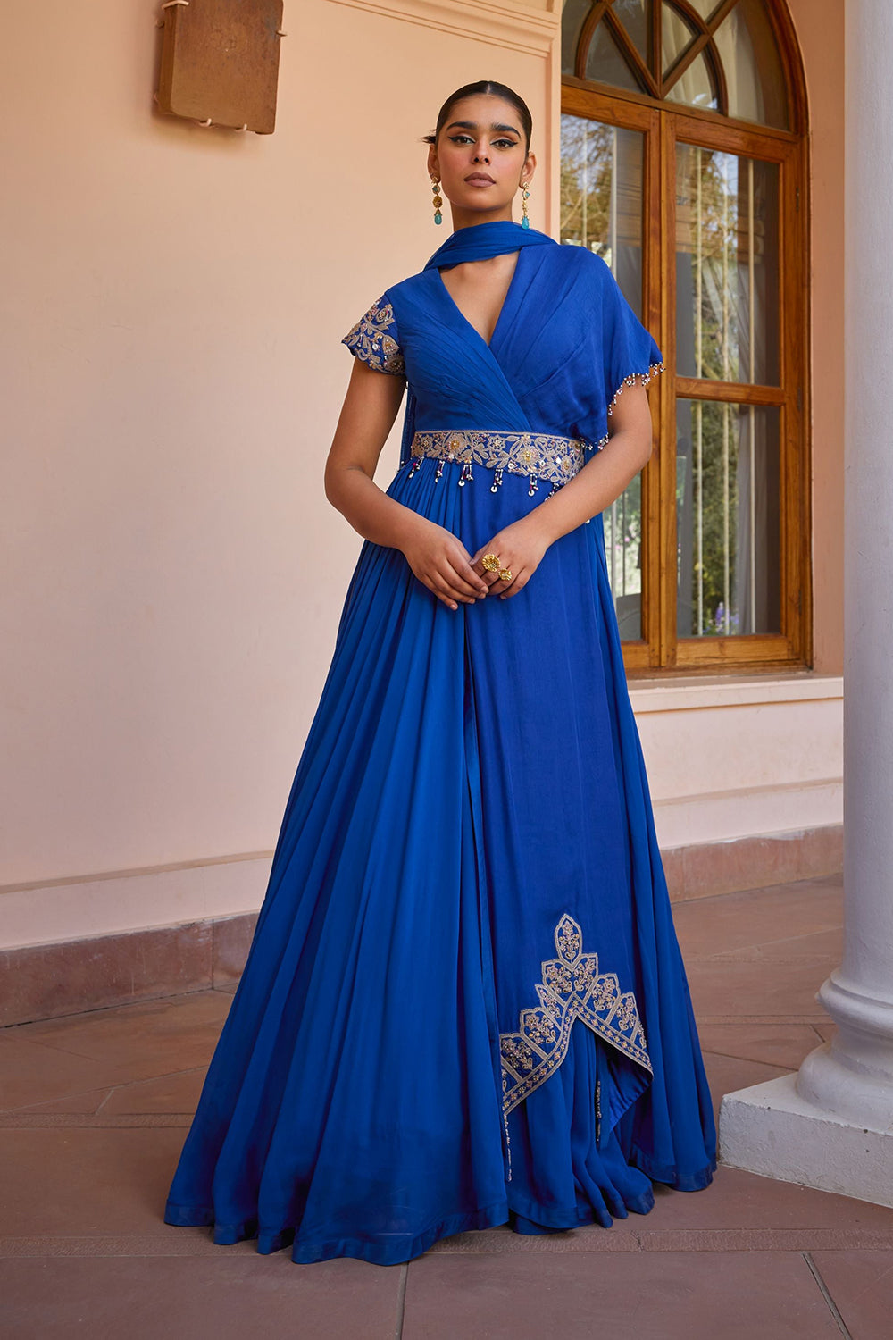 Mahika anarkali gown