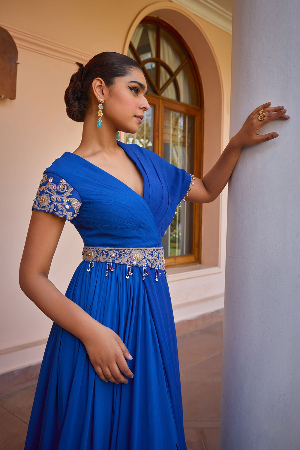 Mahika anarkali gown