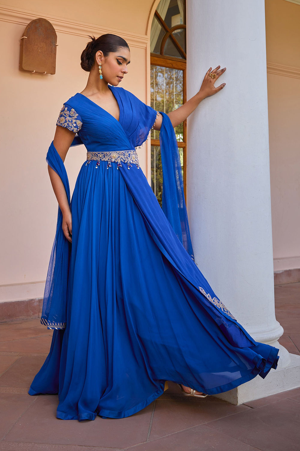 Mahika anarkali gown
