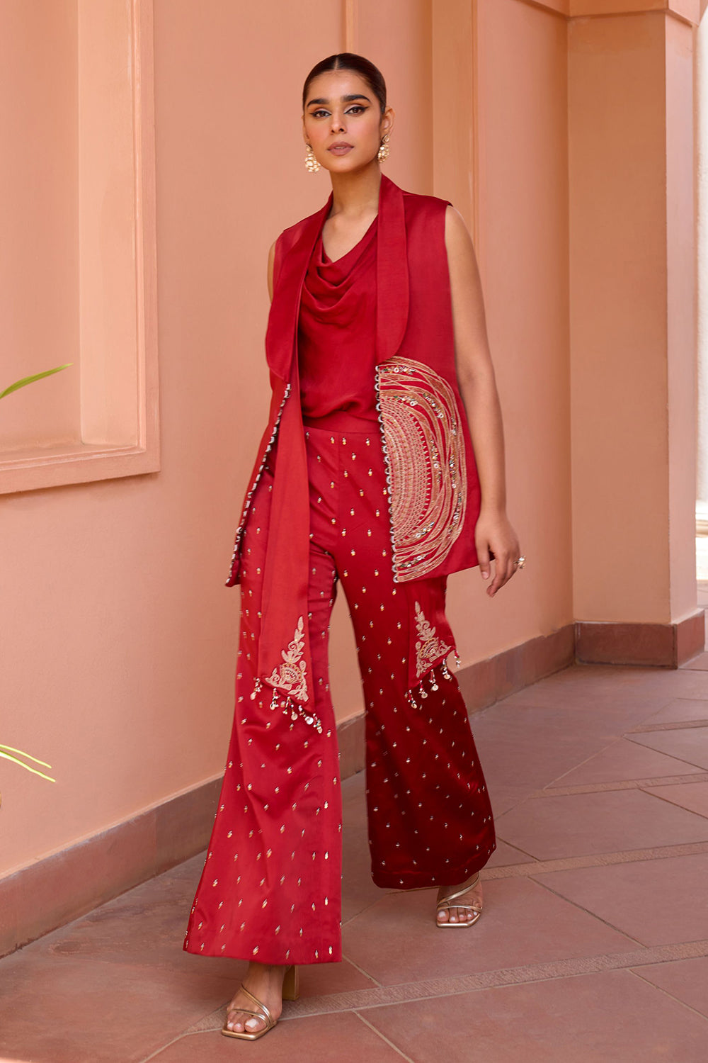Aafreen jacket set