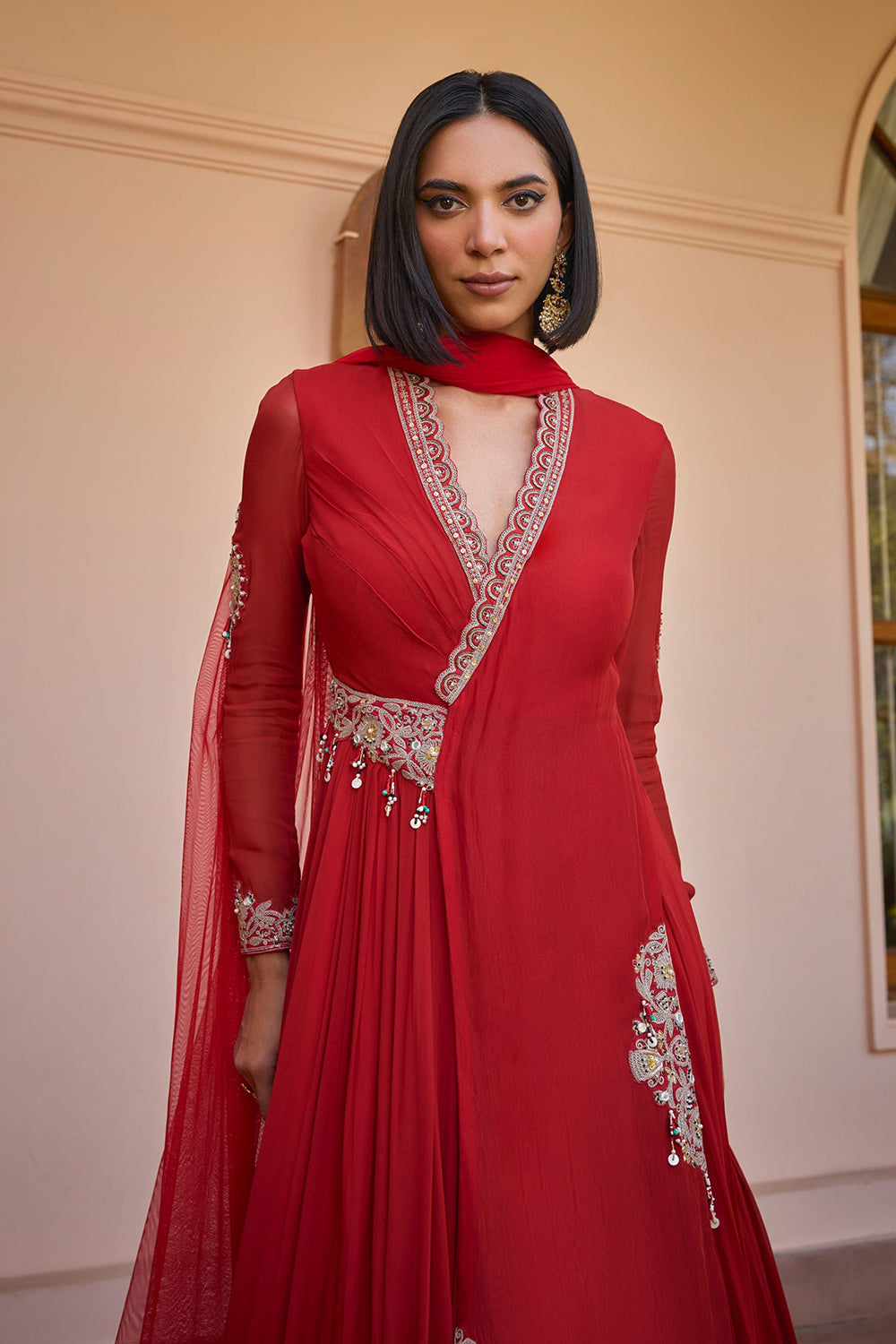 Gulnar anarkali gown