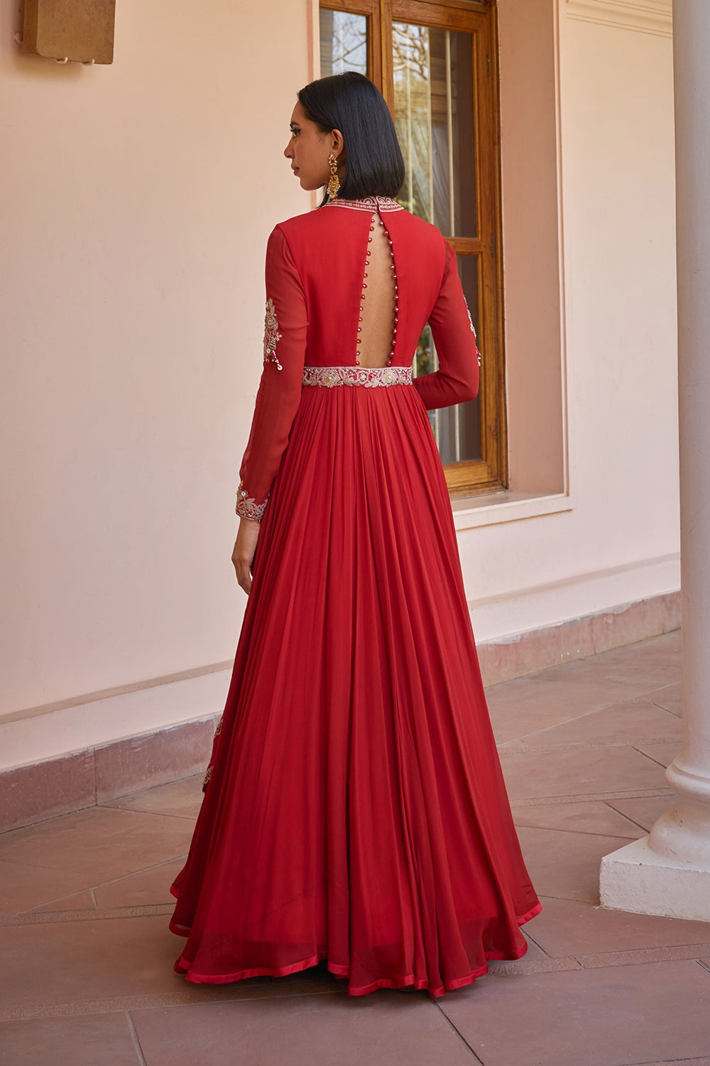Gulnar anarkali gown