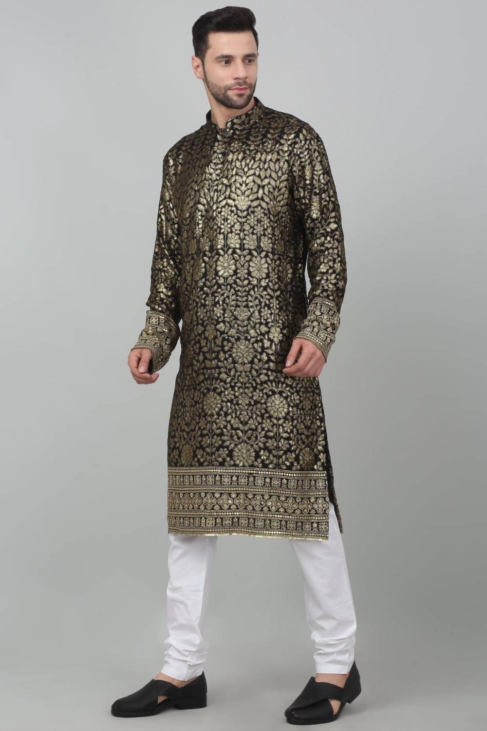 Pulbangush Sequin Embroidered Kurta Set