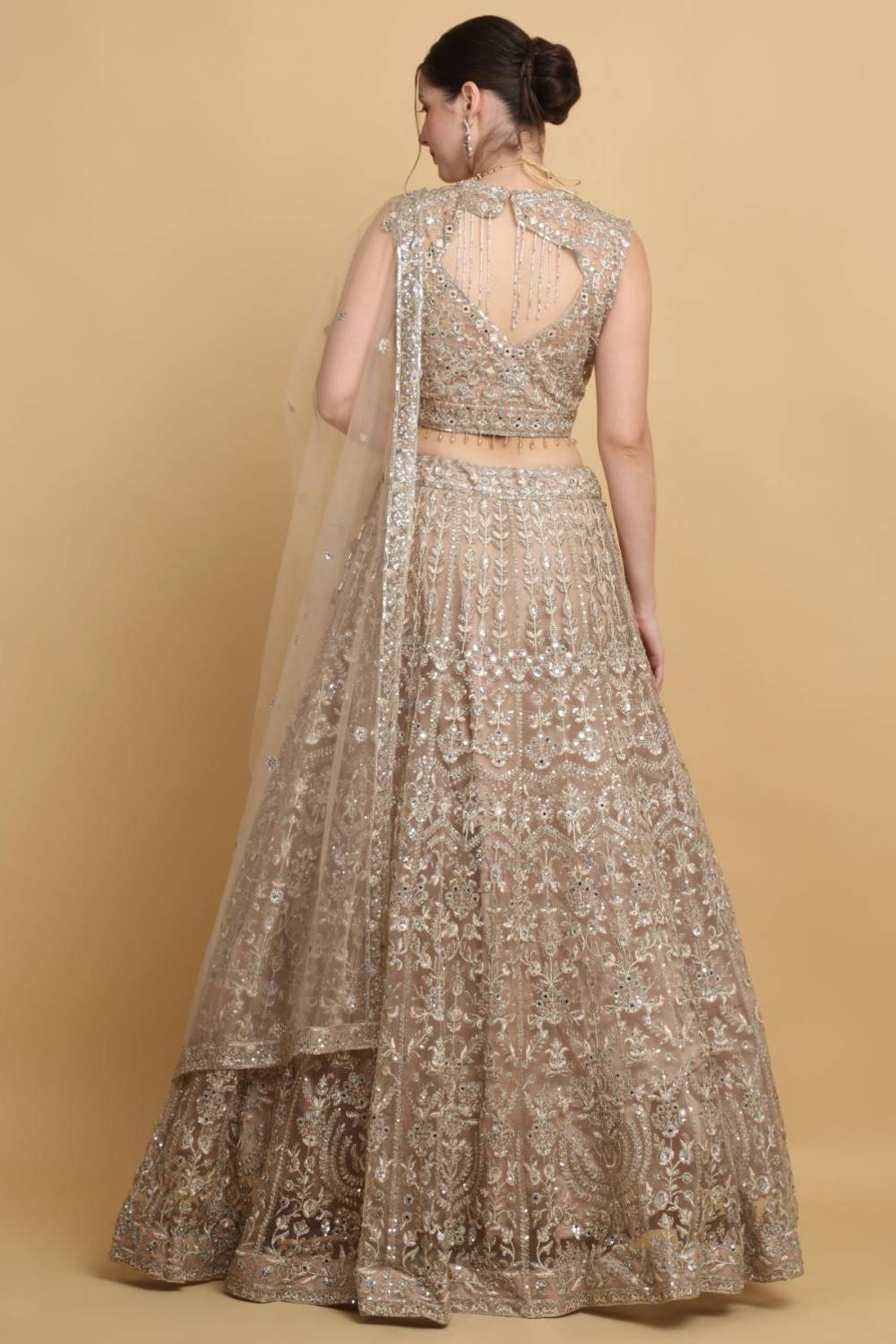 Swanidhya Embroidered Floral Bridal Lehenga Set
